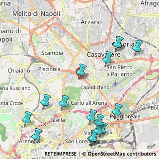 Mappa Traversa II Cupa Capodichino, 80145 Napoli NA, Italia (3.05941)