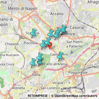 Mappa Traversa II Cupa Capodichino, 80145 Napoli NA, Italia (1.43083)