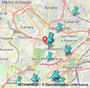 Mappa Traversa IV Cupa Capodichino, 80145 Napoli NA, Italia (2.69111)