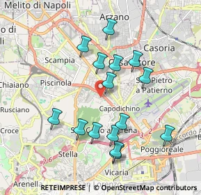 Mappa Traversa IV Cupa Capodichino, 80145 Napoli NA, Italia (1.94133)