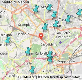 Mappa Traversa IV Cupa Capodichino, 80145 Napoli NA, Italia (2.66417)