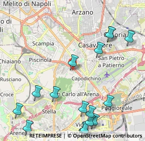 Mappa Traversa IV Cupa Capodichino, 80145 Napoli NA, Italia (3.04824)