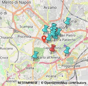 Mappa Traversa IV Cupa Capodichino, 80145 Napoli NA, Italia (1.27615)