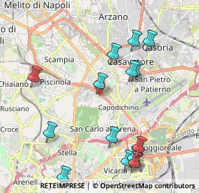 Mappa Traversa IV Cupa Capodichino, 80145 Napoli NA, Italia (2.54133)