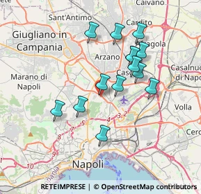 Mappa Traversa IV Cupa Capodichino, 80145 Napoli NA, Italia (3.405)
