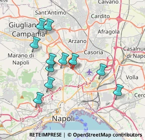 Mappa Traversa IV Cupa Capodichino, 80145 Napoli NA, Italia (3.84545)