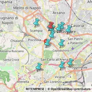 Mappa Via della Liguria, 80145 Napoli NA, Italia (1.82846)