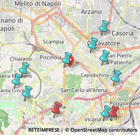Mappa Via della Liguria, 80145 Napoli NA, Italia (2.73818)