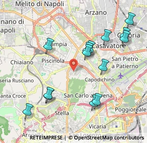 Mappa Via della Liguria, 80145 Napoli NA, Italia (2.32214)