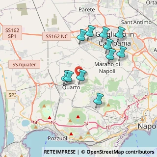 Mappa 80010 Marano di Napoli NA, Italia (3.79273)