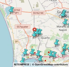 Mappa Via R.E.Stevens, 80010 Quarto NA, Italia (6.567)