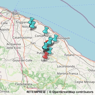 Mappa Via Marchione, 70013 Castellana Grotte BA, Italia (8.58846)
