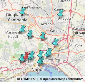 Mappa Traversa I Cupa Capodichino, 80145 Napoli NA, Italia (4.31059)