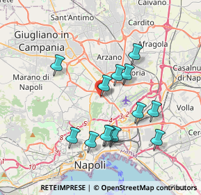 Mappa Traversa I Cupa Capodichino, 80145 Napoli NA, Italia (3.73769)