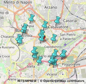 Mappa Traversa I Cupa Capodichino, 80145 Napoli NA, Italia (1.837)