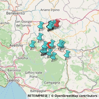 Mappa Via Baracca, 83051 Nusco AV, Italia (10.192)