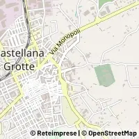 Mapa Castellana Grotte