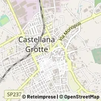 Map Castellana Grotte