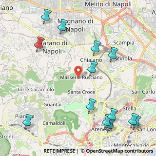 Mappa Via Francescy, 80145 Napoli NA, Italia (3.06)