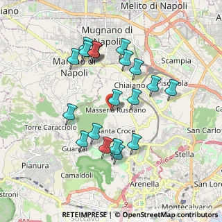 Mappa Via Francescy, 80145 Napoli NA, Italia (1.9075)