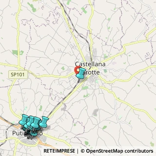 Mappa Via Grotte, 70013 Castellana Grotte BA, Italia (4.2555)