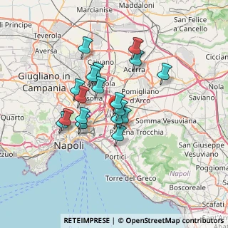 Mappa Via Ungaretti, 80040 Volla NA, Italia (5.97889)