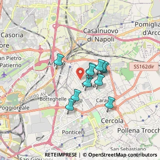 Mappa Via Ungaretti, 80040 Volla NA, Italia (1.25455)