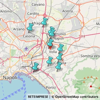 Mappa Via Ungaretti, 80040 Volla NA, Italia (3.31455)