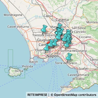 Mappa Via Comunale Toscanella, 80145 Napoli NA, Italia (10.921)