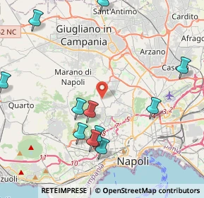 Mappa Via Comunale Toscanella, 80145 Napoli NA, Italia (5.18909)