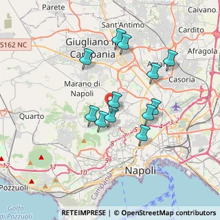 Mappa Via Comunale Toscanella, 80145 Napoli NA, Italia (3.3875)