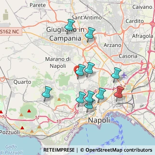 Mappa Via Comunale Toscanella, 80145 Napoli NA, Italia (3.74727)