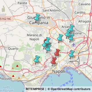 Mappa Via Comunale Toscanella, 80145 Napoli NA, Italia (3.485)