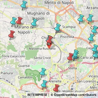 Mappa Via Comunale Toscanella, 80145 Napoli NA, Italia (3.195)