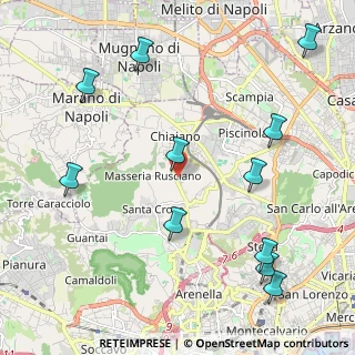 Mappa Via Comunale Toscanella, 80145 Napoli NA, Italia (2.80182)