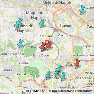 Mappa Via Comunale Toscanella, 80145 Napoli NA, Italia (2.51571)