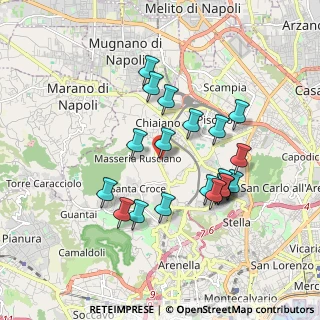 Mappa Via Comunale Toscanella, 80145 Napoli NA, Italia (1.808)