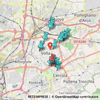 Mappa Via Verdi, 80040 Volla NA, Italia (1.4185)
