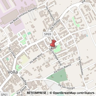 Mappa Via Giuseppe Verdi, 45, 80040 Volla, Napoli (Campania)