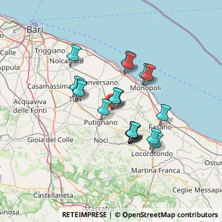 Mappa Via Benedetto Croce, 70013 Castellana Grotte BA, Italia (12.38211)