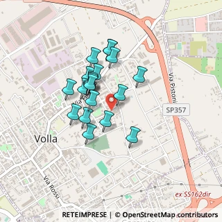 Mappa Via Moscati, 80040 Volla NA, Italia (0.363)