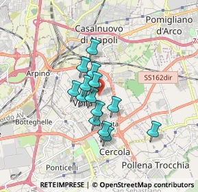 Mappa Via Moscati, 80040 Volla NA, Italia (1.28)