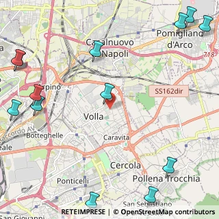 Mappa Via Viviani, 80040 Volla NA, Italia (3.71615)