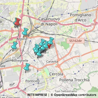 Mappa Via Viviani, 80040 Volla NA, Italia (1.75667)