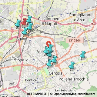Mappa Via Viviani, 80040 Volla NA, Italia (2.25583)