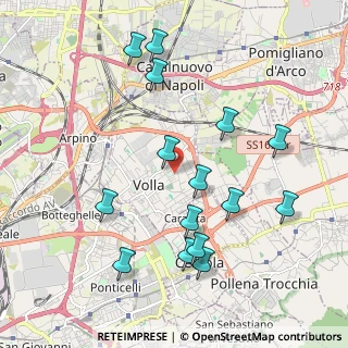 Mappa Via Viviani, 80040 Volla NA, Italia (2.278)
