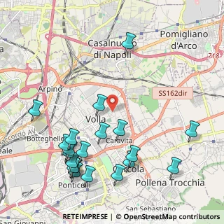 Mappa Via Viviani, 80040 Volla NA, Italia (2.696)