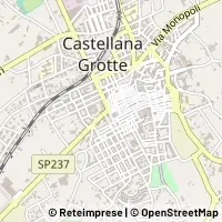 Hartă Castellana Grotte
