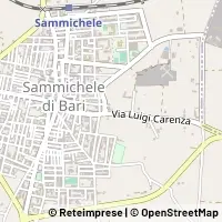 Hartă Sammichele di Bari