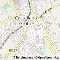 Karte Castellana Grotte